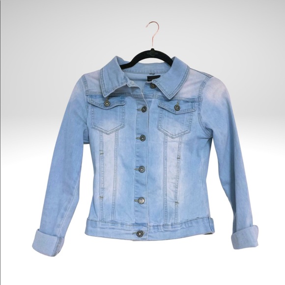 Light Wash Denim Jacket - Picture 1 of 2